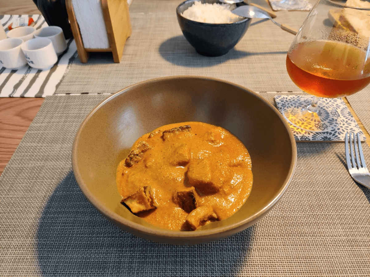 Original smartphone food photo showing basic lighting and composition